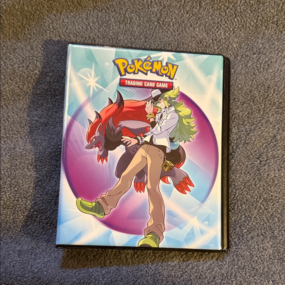 Pokemon Binder - Green, Red, Purple, Blue